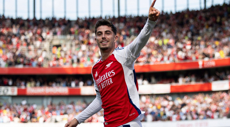 Vì sao Kai Havertz không góp mặt trong trận Arsenal thắng Bournemouth?