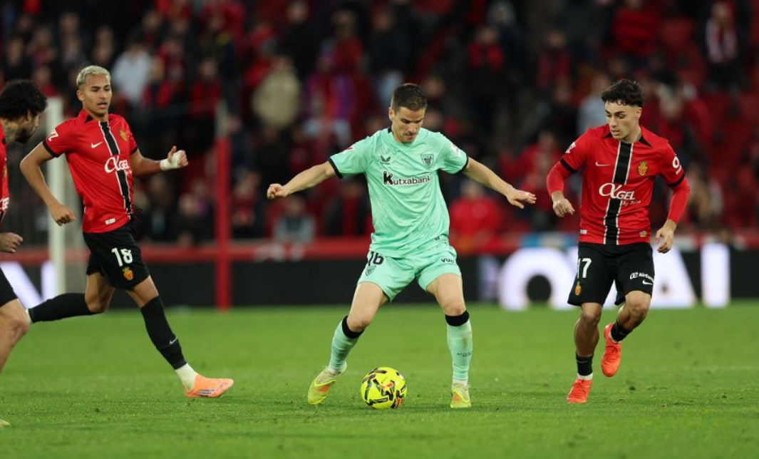 RCD Mallorca vs Athletic Bilbao (22:15 � 17/01) | Xem lại trận đấu